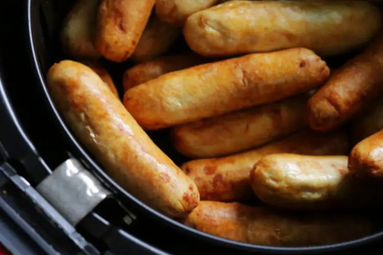 cooking chicken Sausage in the air fryer