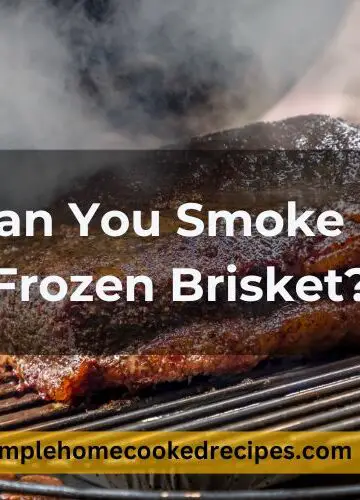 Can You Smoke a Frozen Brisket