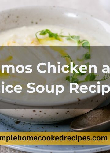 Demos Chicken and Rice Soup Recipe