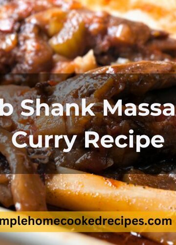 Lamb Shank Massaman Curry Recipe