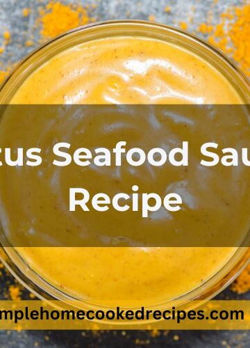 Lotus Seafood Sauce Recipe