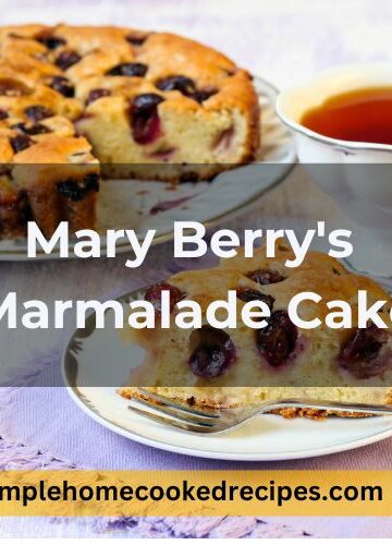 Mary Berry Marmalade Cake recipe