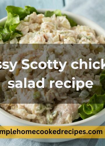 Sassy Scotty chicken salad recipe
