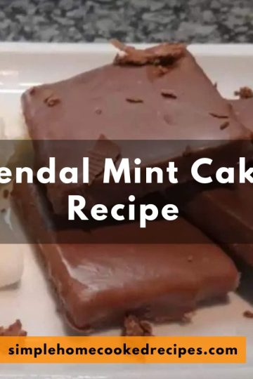 Kendal Mint Cake Recipe
