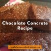 recipe for chocolate concrete