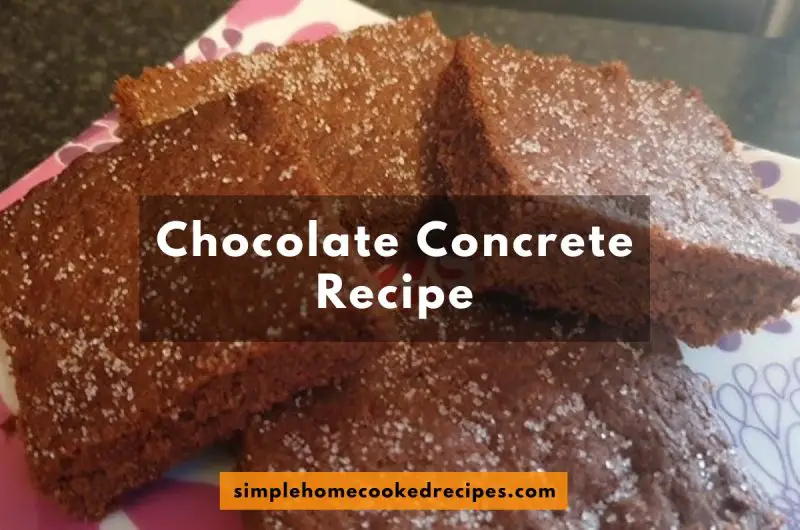 Chocolate Concrete Recipe: Delicacy In Every Bite