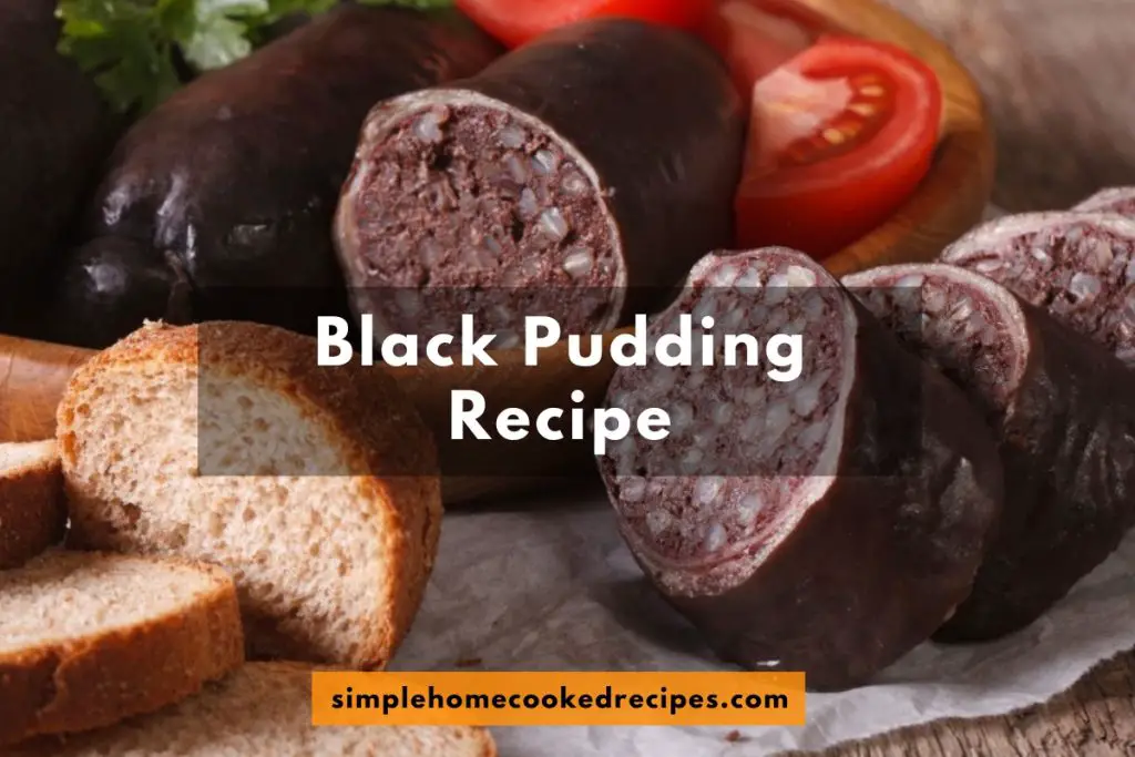Black Pudding Recipe