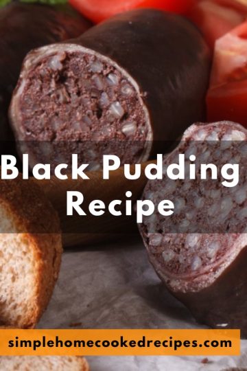 Black Pudding Recipe