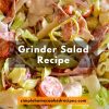 Grinder Salad Recipe