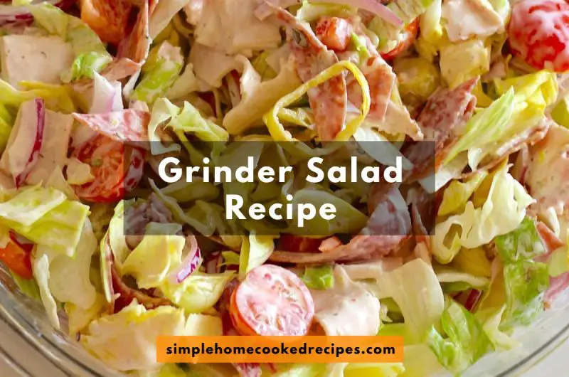 Grinder Salad Recipe: Italian Grind And Greens
