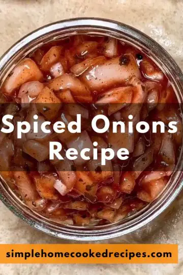 Spiced Onions Recipe