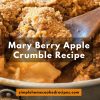 Mary Berry Apple Crumble Recipe