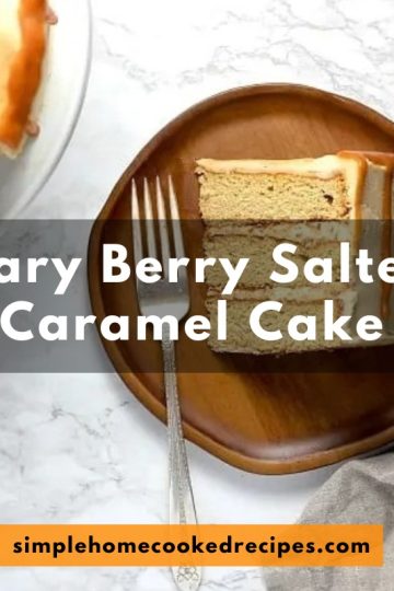 Mary Berry Salted Caramel Cake