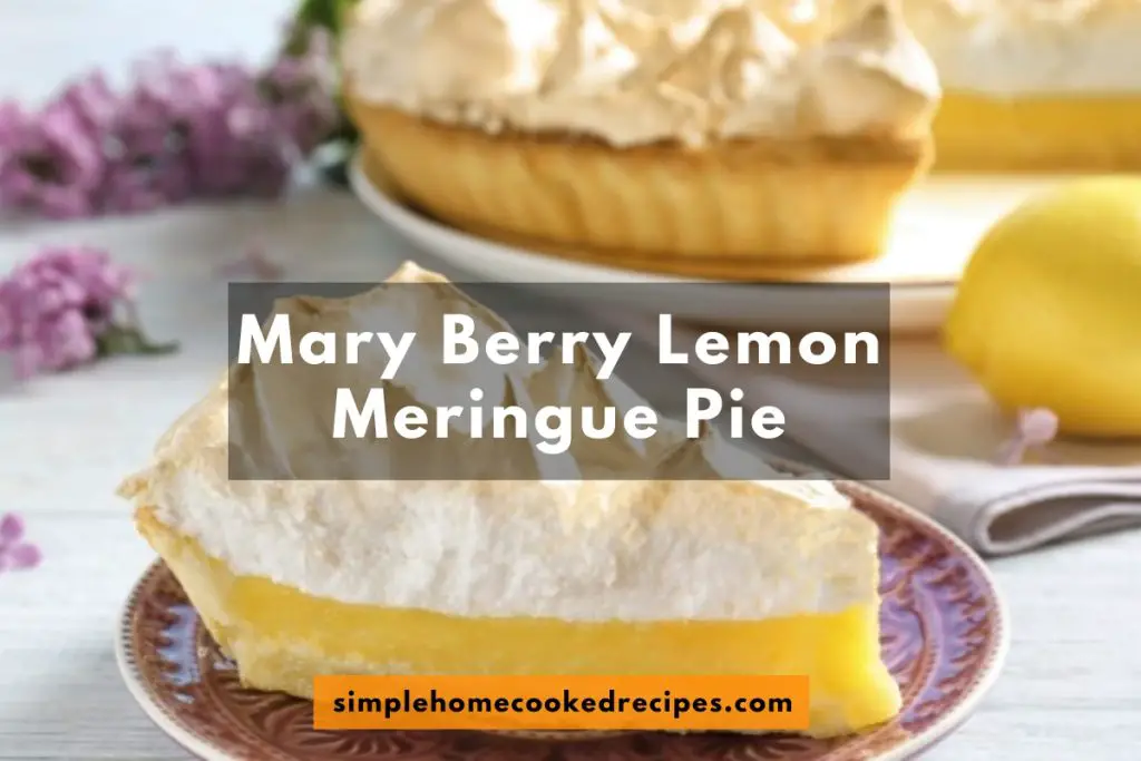 Mary Berry Lemon Meringue Pie