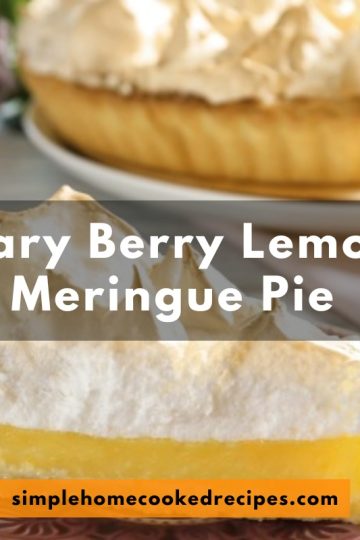 Mary Berry Lemon Meringue Pie