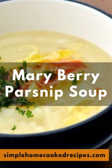 Mary Berry Parsnip Soup