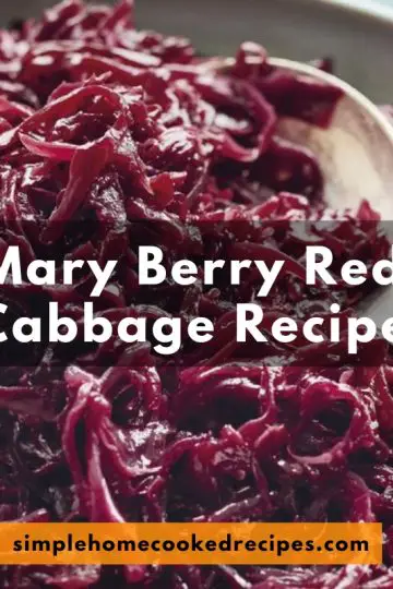 Mary Berry Red Cabbage