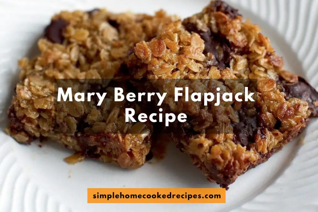 mary berry flapjacks