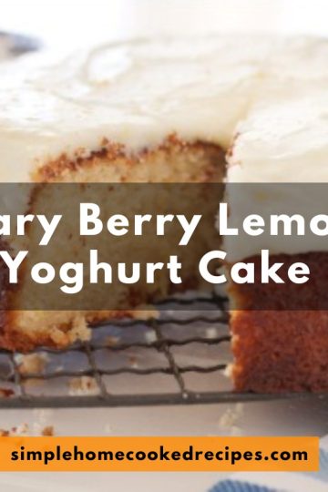 Mary Berry Lemon Yoghurt Cake