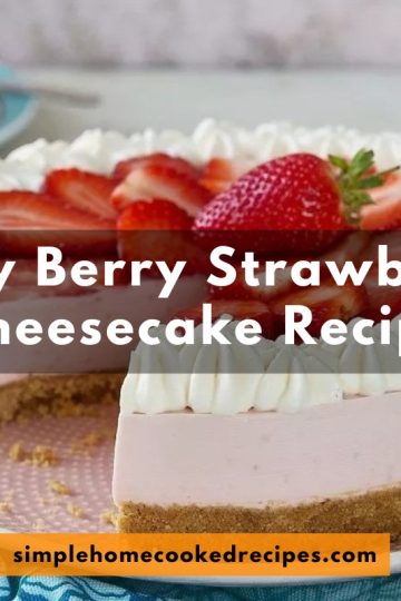 mary berry strawberry cheesecake recipe