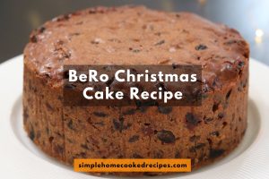 BeRo Christmas Cake Recipe