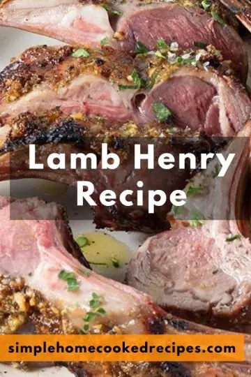 Lamb Henry Recipe