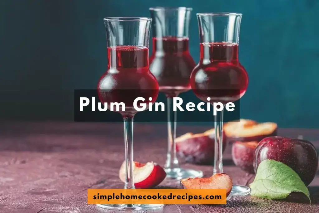 plum gin recipe