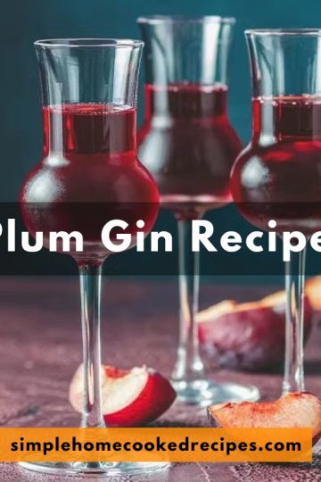 plum gin recipe