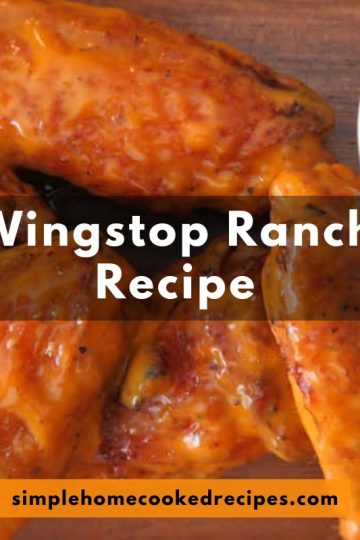 Wingstop Ranch Recipe