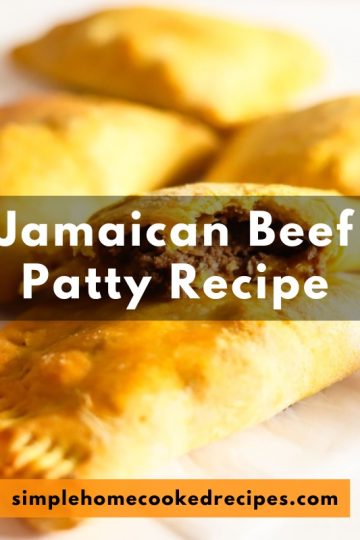 Jamaican Beef Patty Recipe