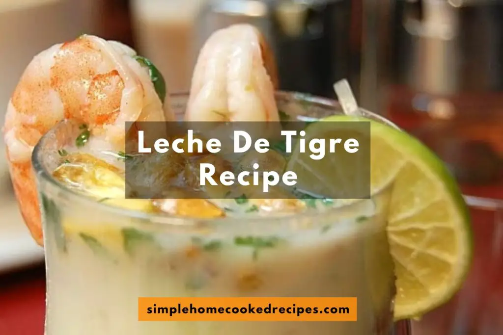 Leche De Tigre Recipe