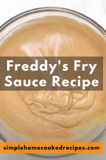 Freddy's Fry Sauce Recipe