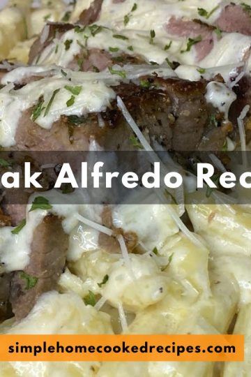 Steak Alfredo Recipe