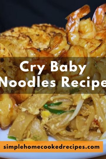 Cry Baby Noodles Recipe