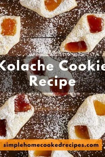 kolache cookie recipe